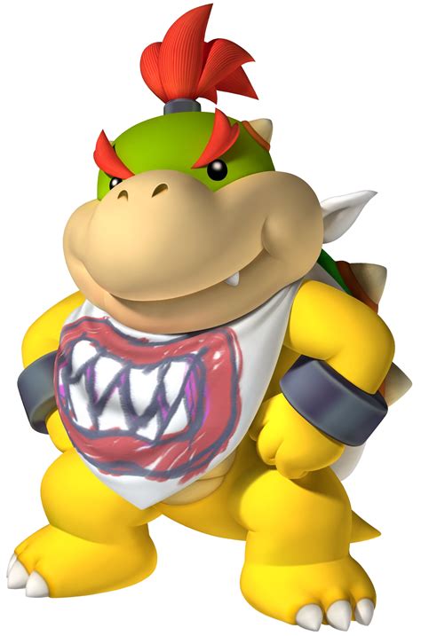 bowser jr bib